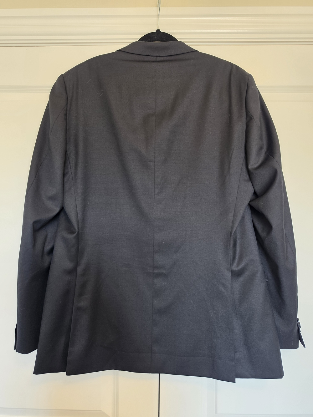 Z ZEGNA CITY MEN’S 100% WOOL BLACK BLAZER SPORT COAT SIZE 54L - Picture 7 of 8